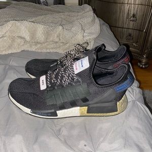 Adidas NMD size 11.5 black and gold